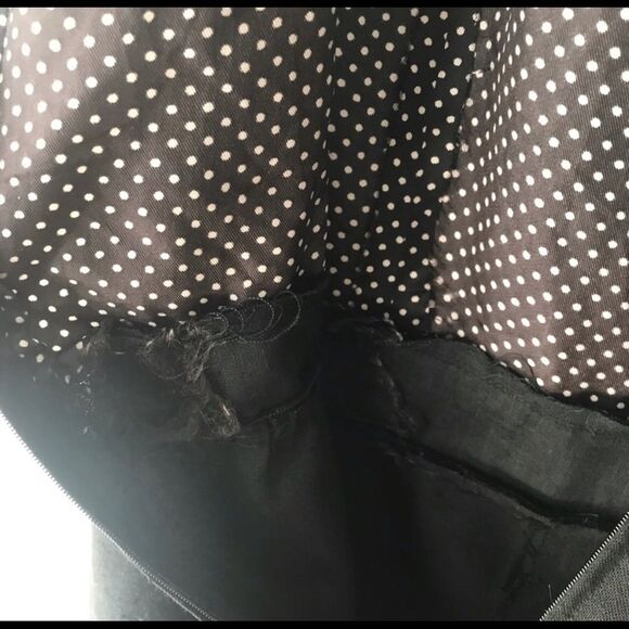 CLEARANCE! Vintage 60s Polka Dot Dress Size 6-8 VGUC - Picture 9 of 9